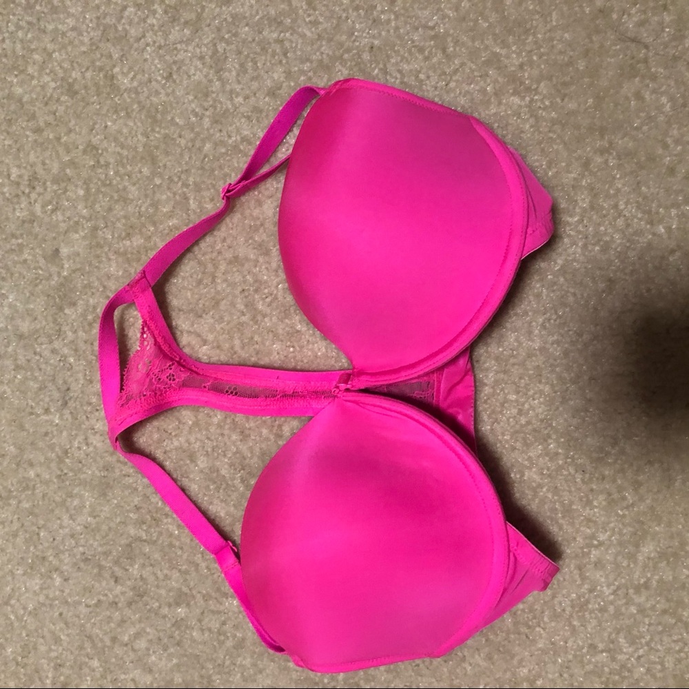 Pink La SENZA Push Up Racerback Bra